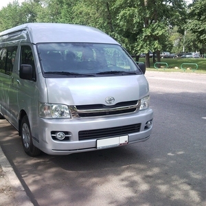 Микроавтобусы и минивены по 2000 тенге за час по Алматы,  Астане 