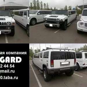 Аренда лимузина Hummer H2 белого цвета для свадьбы и других мероприяти