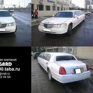 Аренда лимузина Lincoln Town Car белого цвета для свадьбы 