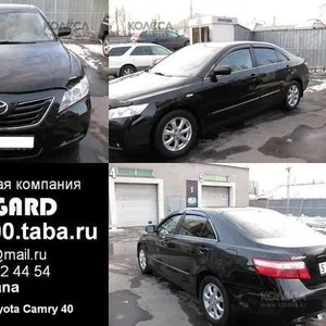 Прокат Toyota Camry 30,  40,  50 черного и белого цвета 