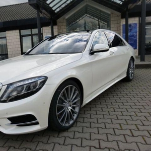 Аренда на свадьбу  Mercedes-Benz s600 w222 белого/черного цвета.