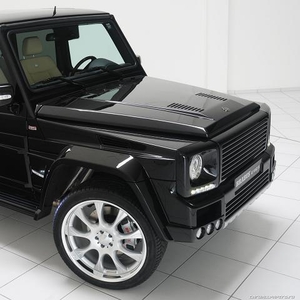 Эксклюзивный автомобиль Mercedes-Benz G55 АМG 2013 белого/черного цвет