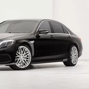 Эксклюзивный автомобиль Mercedes-Benz S600  W222 Long 2014 белого/черн