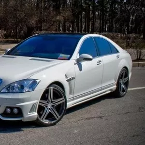 Эксклюзивный автомобиль Mercedes-Benz S65 AMG  W221 Long 2012 белого/ч