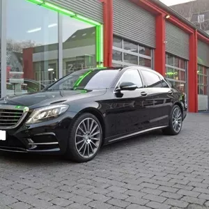 VIP встречи аэропорт/вокзал в Астане на Mercedes-Benz S-Class W222 Lon