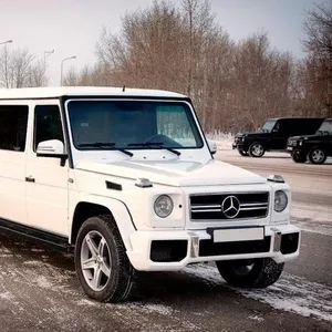 Аренда Mercedes-Benz G55 AMG лимузин.