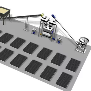 Автоматизированная линия по производству пенобетона и пеноблоков Robus