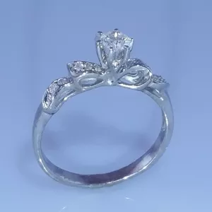 Кольцо с бриллиантами 0, 32ct  арт: 6