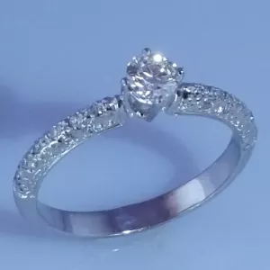 Кольцо с бриллиантами 0, 45ct  арт: 15, 1