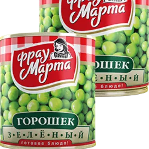 Зеленый горошек «Фрау Марта»