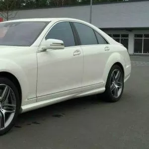 Аренда Mercedes-Benz S-Klass в кузове W221 полная комплектация. Астана