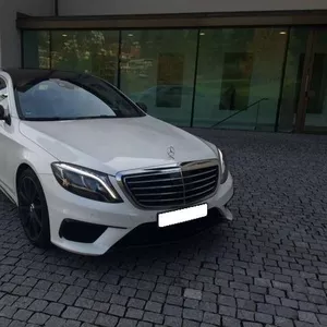 Аренда нового Mercedes-Benz S-class W222 2015 в Астане.