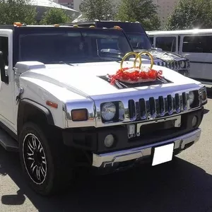 Лимузин Hummer H2 на выписку из роддома в Астане.