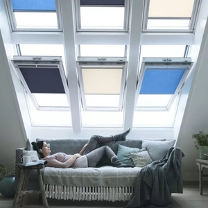 Velux мансардное белое полиуретановое окно