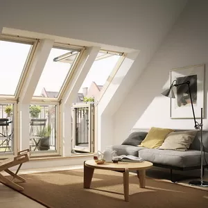 Панорамное мансардное окно Velux Астана