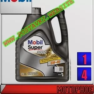 Дизельное синтетическое моторное масло Mobil Super 3000 X1 Diesel 5W40 Арт.: MM-018 (Купить в Нур-Султане/Астане)