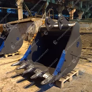 Ковш усиленный с межзубьевой защитой и протектором HD-2.1, 0 для JCB 