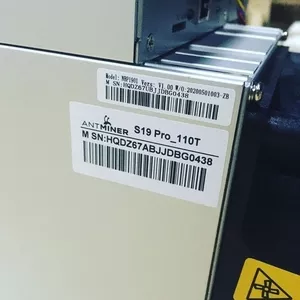 Bitmain Antminer S19 PRO 110th. Нур-Султан