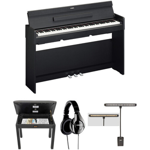 Yamaha Arius YDP-S34 Digital Piano Kit with Bench,  Headphones,  and LED