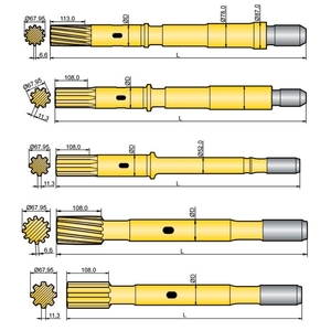 Хвостовик аналог Atlas Copco COP 4050,  4050ME,  COP 4050MEX,  COP 4050EX 