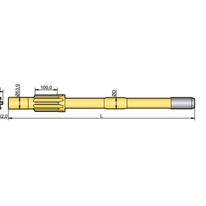 Хвостовик аналог Ingersoll YH 95 RP,  YH 100 RP