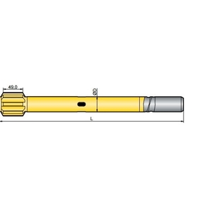 Хвостовик аналог Sandvik/Tamrock  HL 500,  HL 500 S