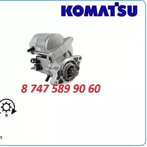 Стартер Komatsu 3d67,  pc14 16285-63012