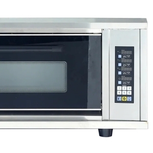 Жарочный шкаф 1х2. Подовый с паром Китай  Одноярусная электрическая пе