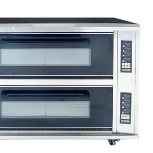 Жарочный шкаф 2х4. Подовый с паром Китай  Двухъярусная электрическая п