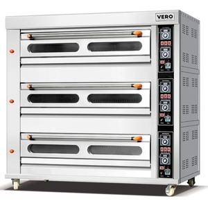 Жарочный шкаф 3х9 Газовый. Пекарский шкаф Шкаф пекарский газовый трех