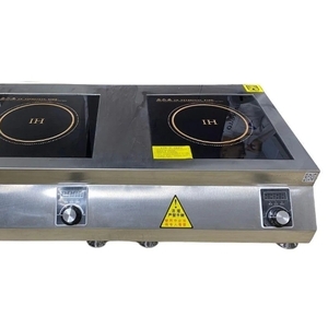 Плита индукционная электрическая настольная Вок,  мощность 5+5 кВт Плит