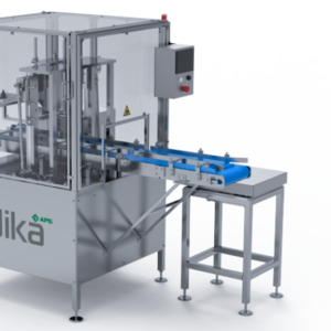 Полуавтоматическая машина нарезки брускового сыра на порции фиксирован