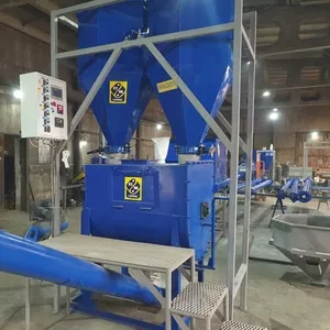Продается оборудование для производства сухих строительных смесей
