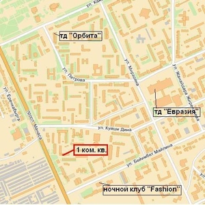 Сдам 1 комнатную квартиру в 3-м мкр-не