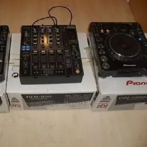 2x PIONEER CDJ-1000MK3 & DJM 800