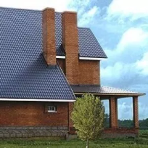 Металлочерепица Ю.Корея ( под размер вашей кровли)