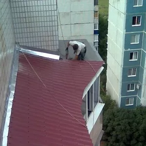 Балконные козырьки в Алматы качественно
