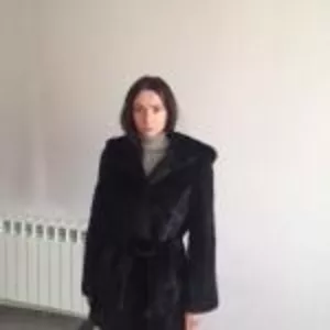 Продам норковый полушубок с меха black nafa